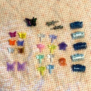 Butterfly & Dragonfly Fashion Hair clips